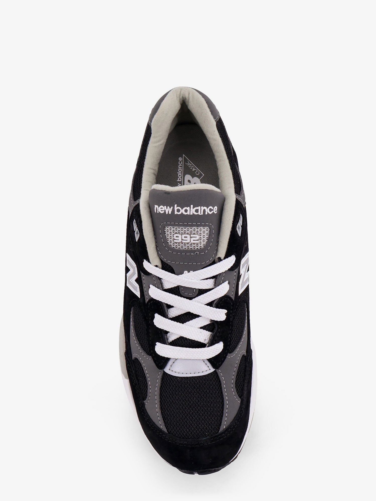 New Balance Mesh And Suede U992Bk Sneakers