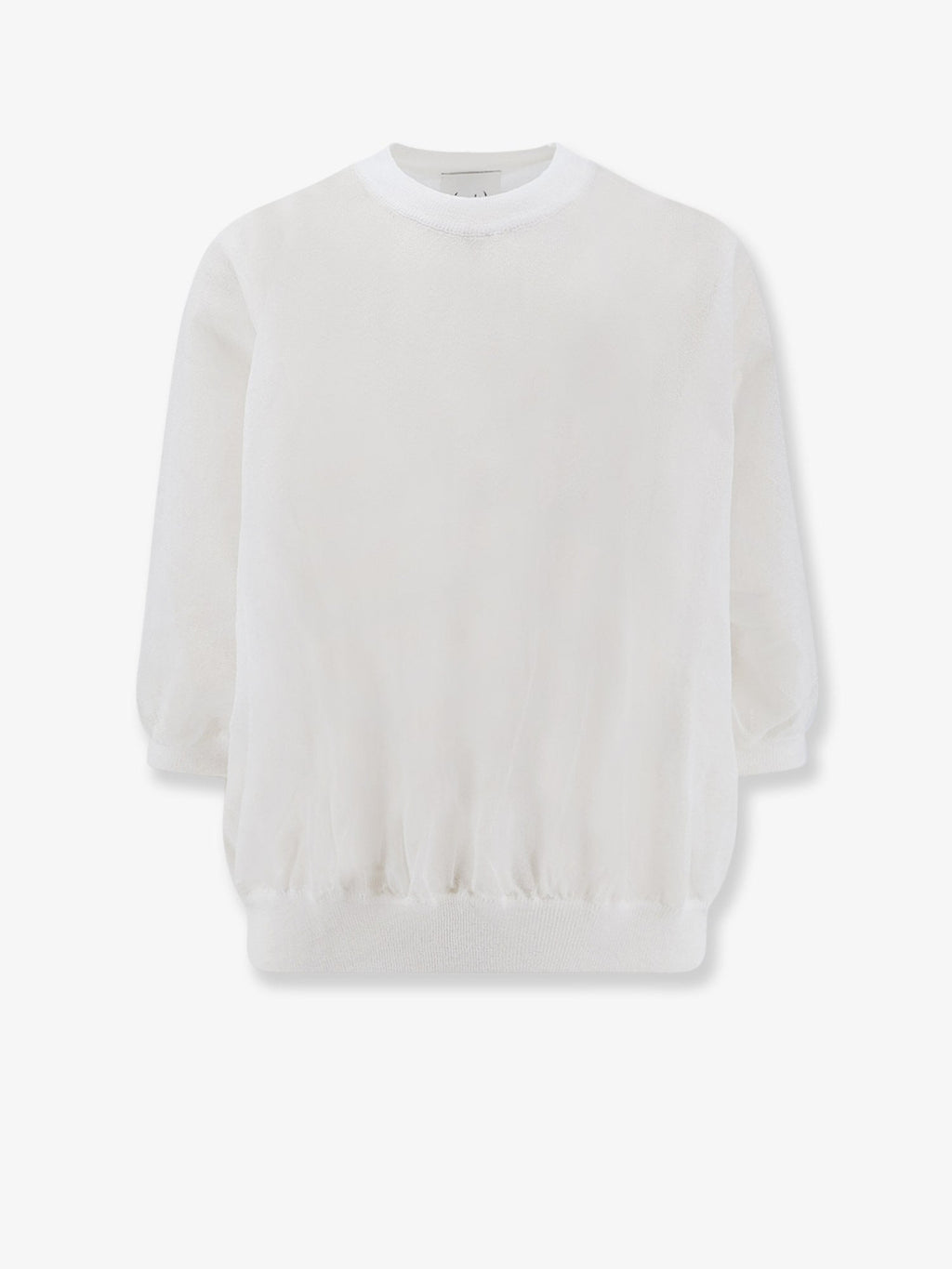 Nude Cotton Blend T-Shirt
