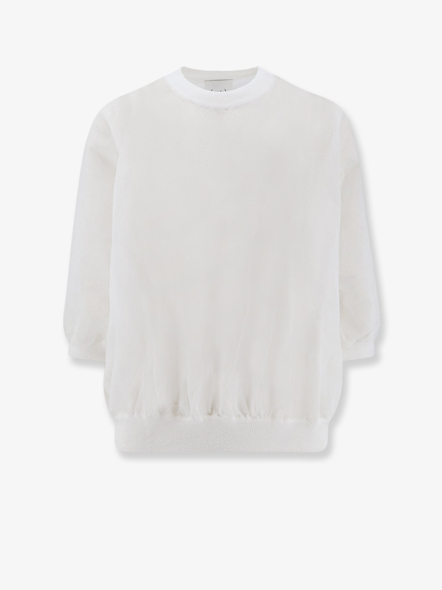 Nude Cotton Blend T-Shirt