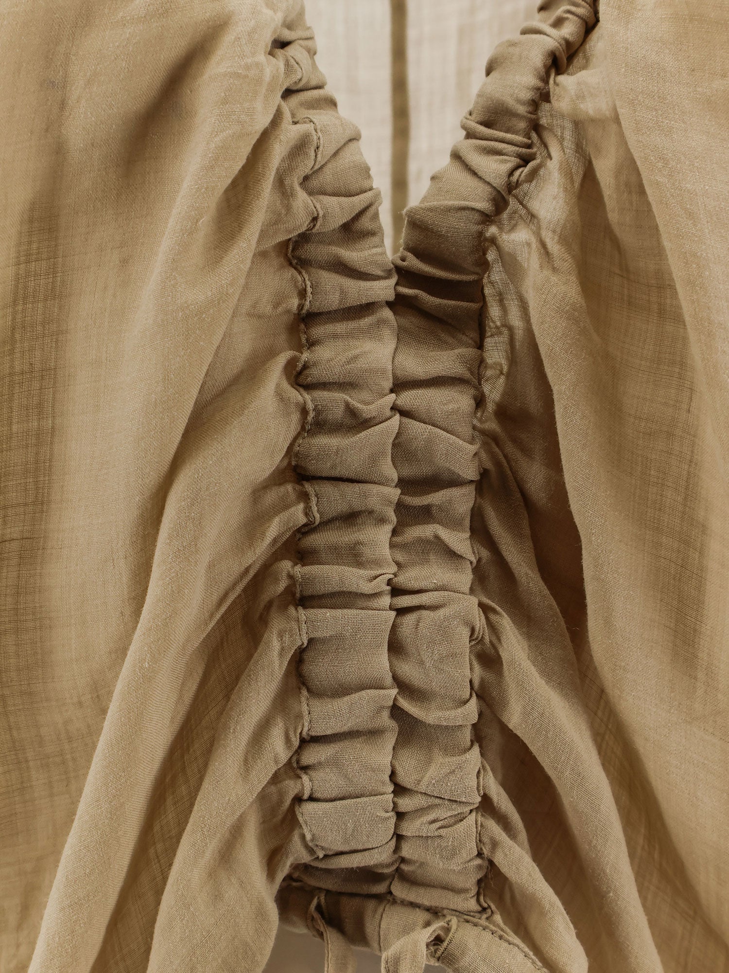 Nude Linen Blend Shirt