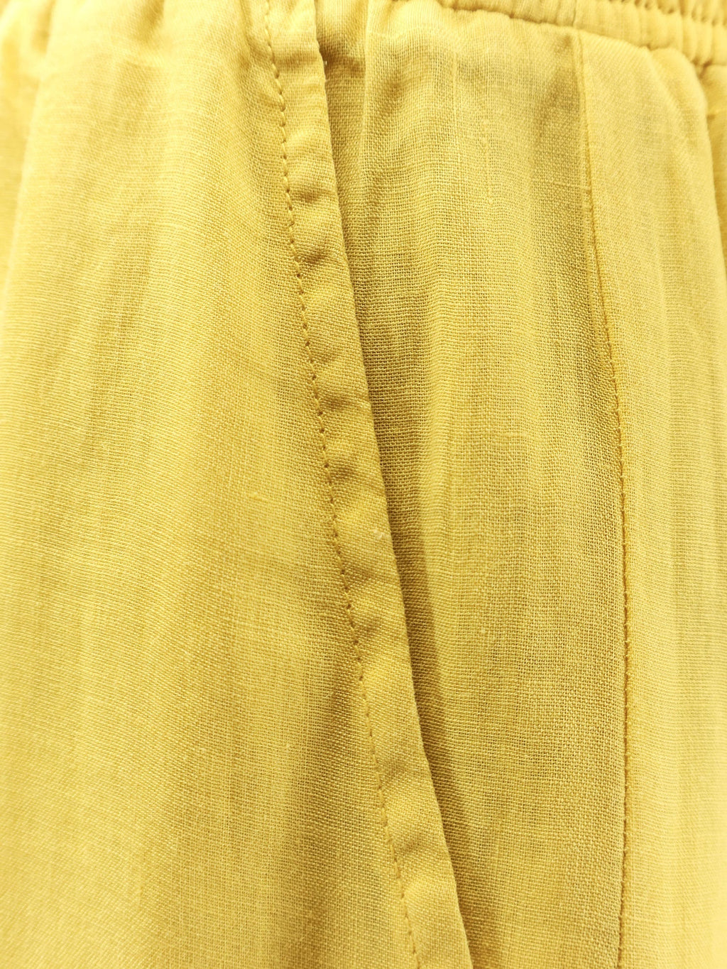Nude Linen Blend Trousers