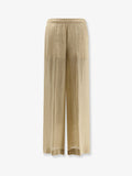 Nude Linen Blend Trousers