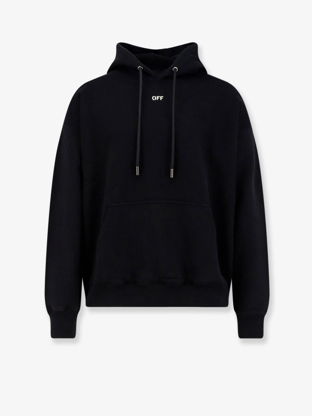 Off White Cotton Sweatshirt