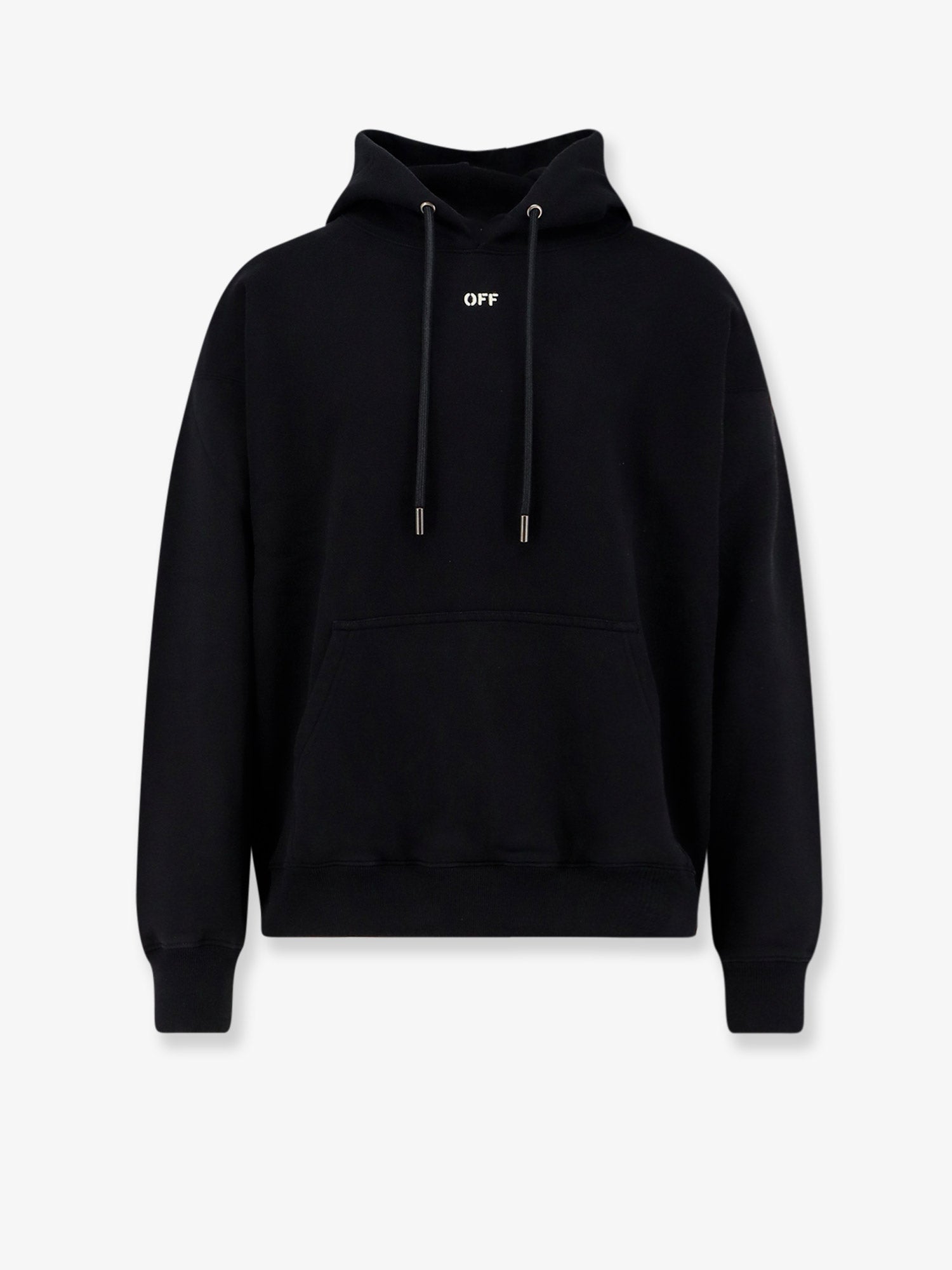 Off White Cotton Sweatshirt