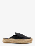 Paloma Barcelo' Belinda Leather And Raffia Sandals