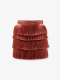 Patbo Mini Skirt With Fringes