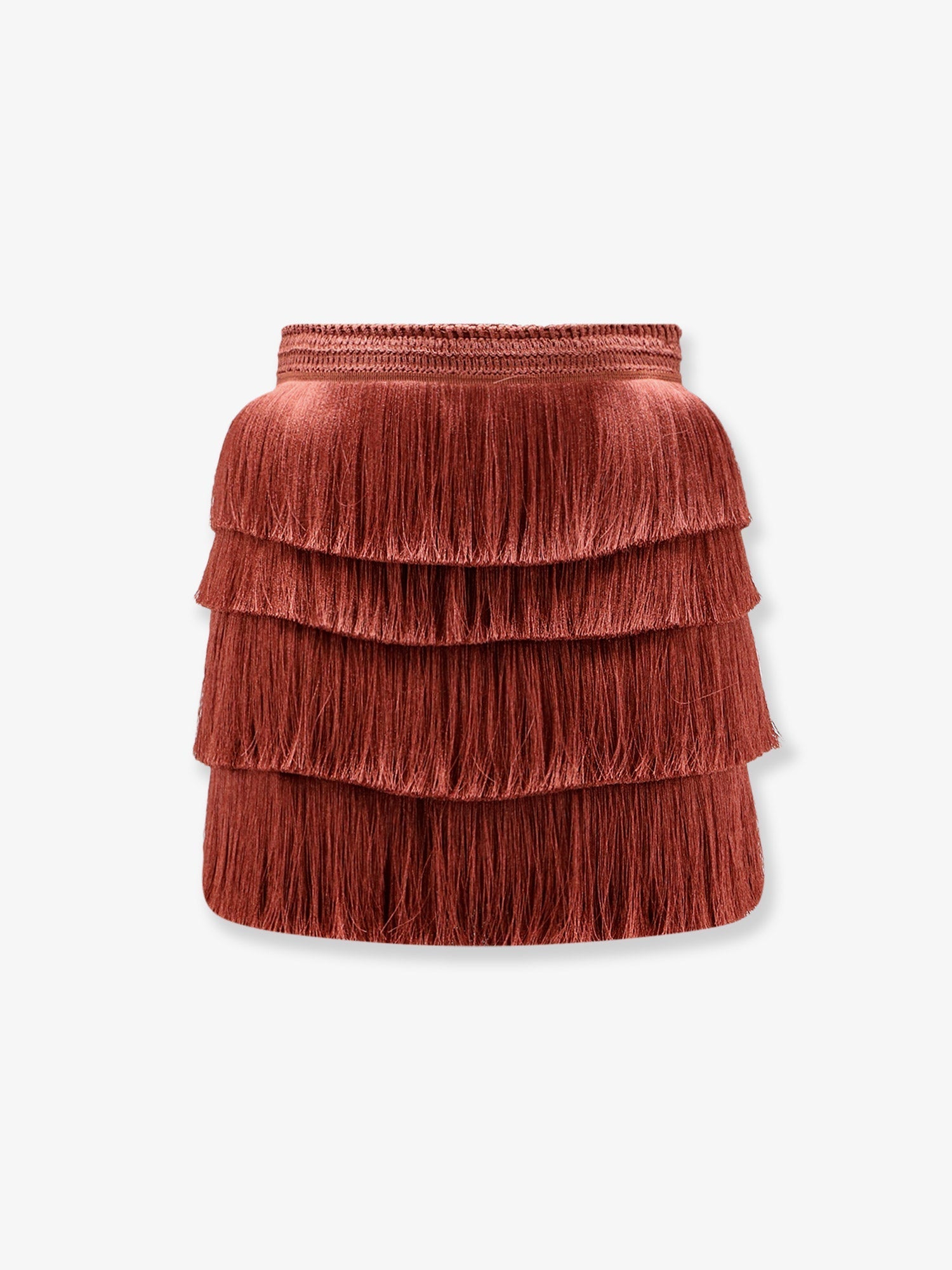 Patbo Mini Skirt With Fringes