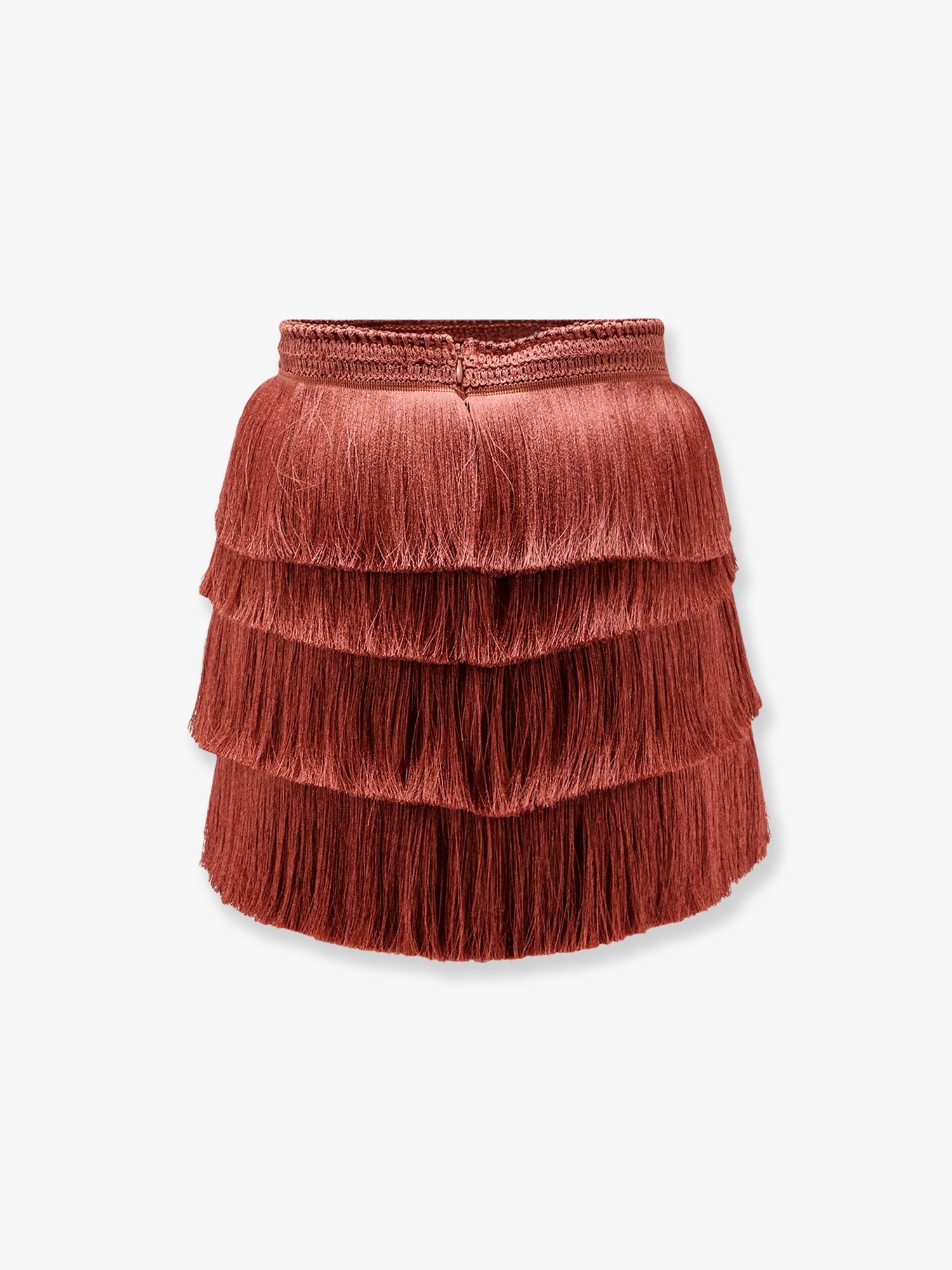Patbo Mini Skirt With Fringes