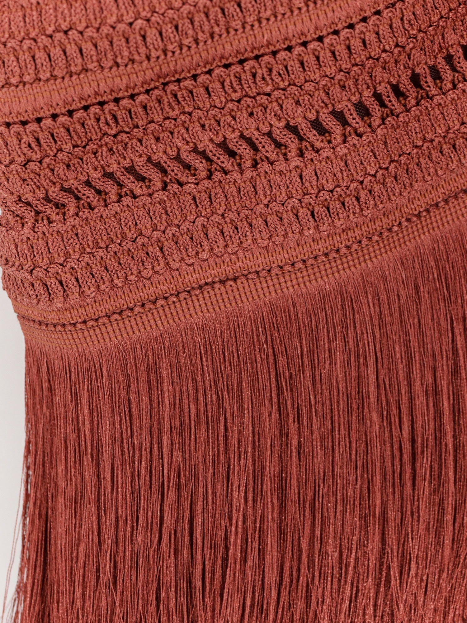 Patbo Asymmetrical Top With Fringes