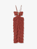Patbo Amethyst Fringed Dress