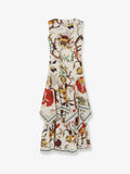 Philippa 1970 Cova Multicolor Cotton Dress