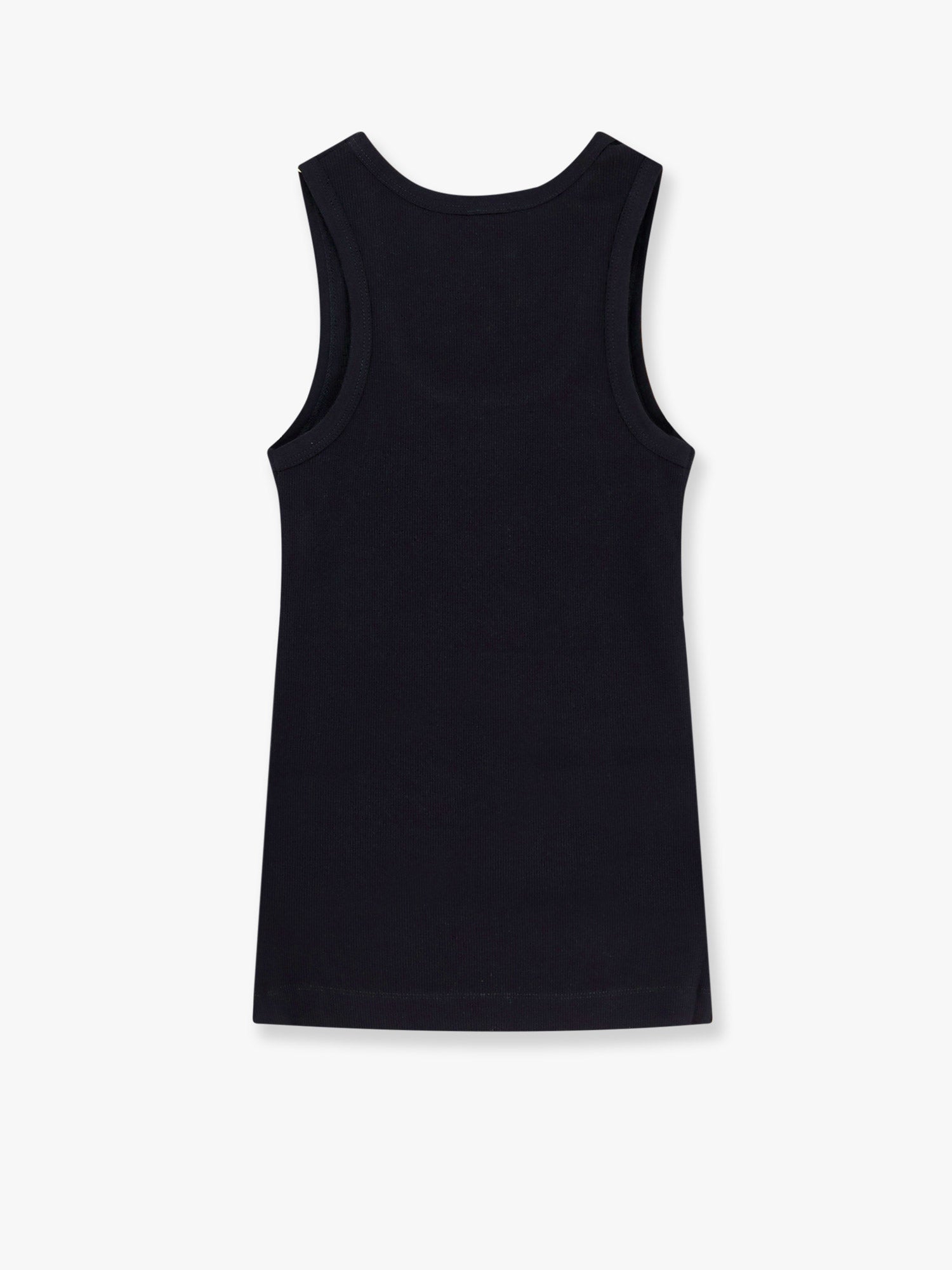 Pinko Cotton Tank Top With Love Birds Logo On The Front
