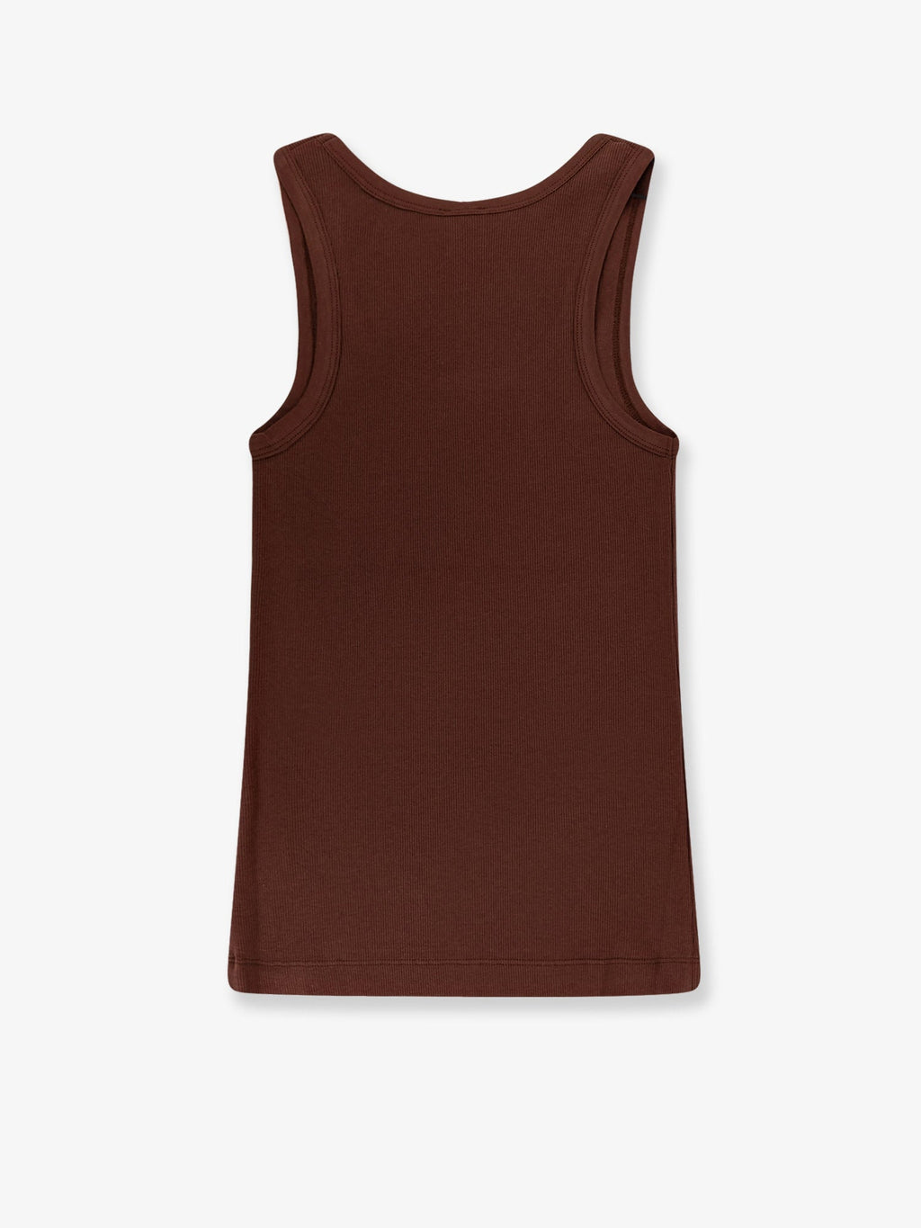 Pinko Calcolatore Cotton Tank Top With Frontal Love Birds Logo