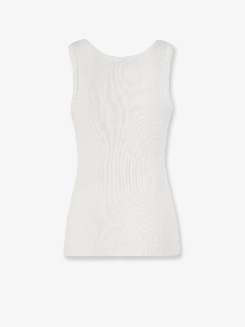 Pinko Cotton Tank Top With Love Birds Logo On The Front