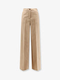 Pinko Jacopone Linen And Viscose Trousers