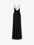 Pinko Farro Long Dress With Rhinestones