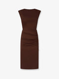 Pinko Alissa Linen And Viscose Dress