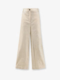 Pinko Ivy Linen Trousers With Embroidery