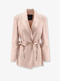 Pinko Rapa Satin Blazer With Belt