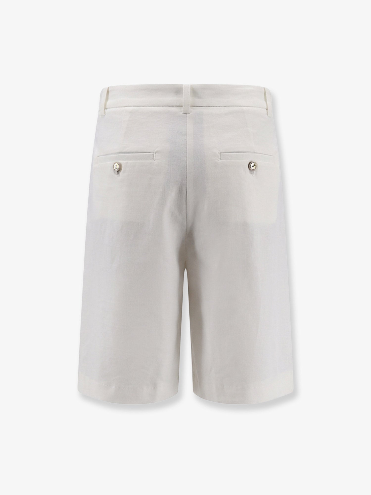 Pinko Byrana Linen And Viscose Shorts