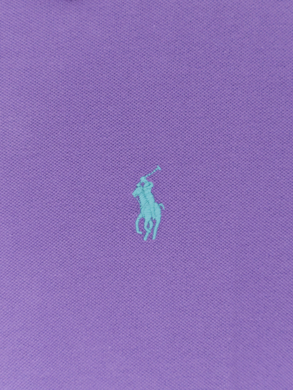 Polo Ralph Lauren Cotton Blend Polo With Embroidered Logo