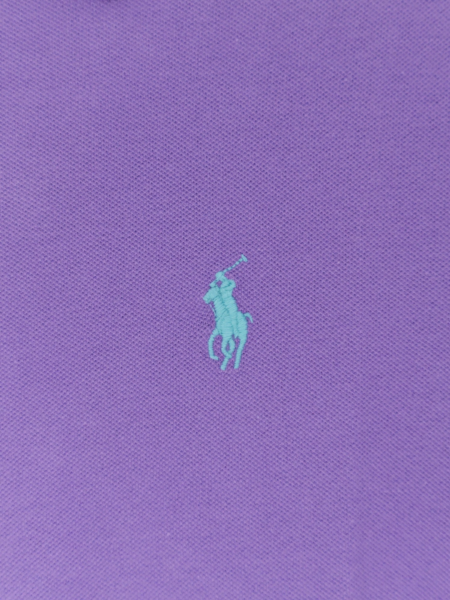 Polo Ralph Lauren Cotton Blend Polo With Embroidered Logo