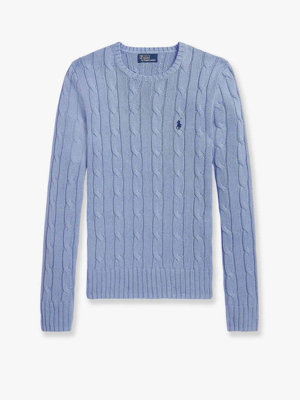 Polo Ralph Lauren Cotton Sweater With Embroidered Logo On The Front