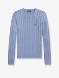 Polo Ralph Lauren Cotton Sweater With Embroidered Logo On The Front