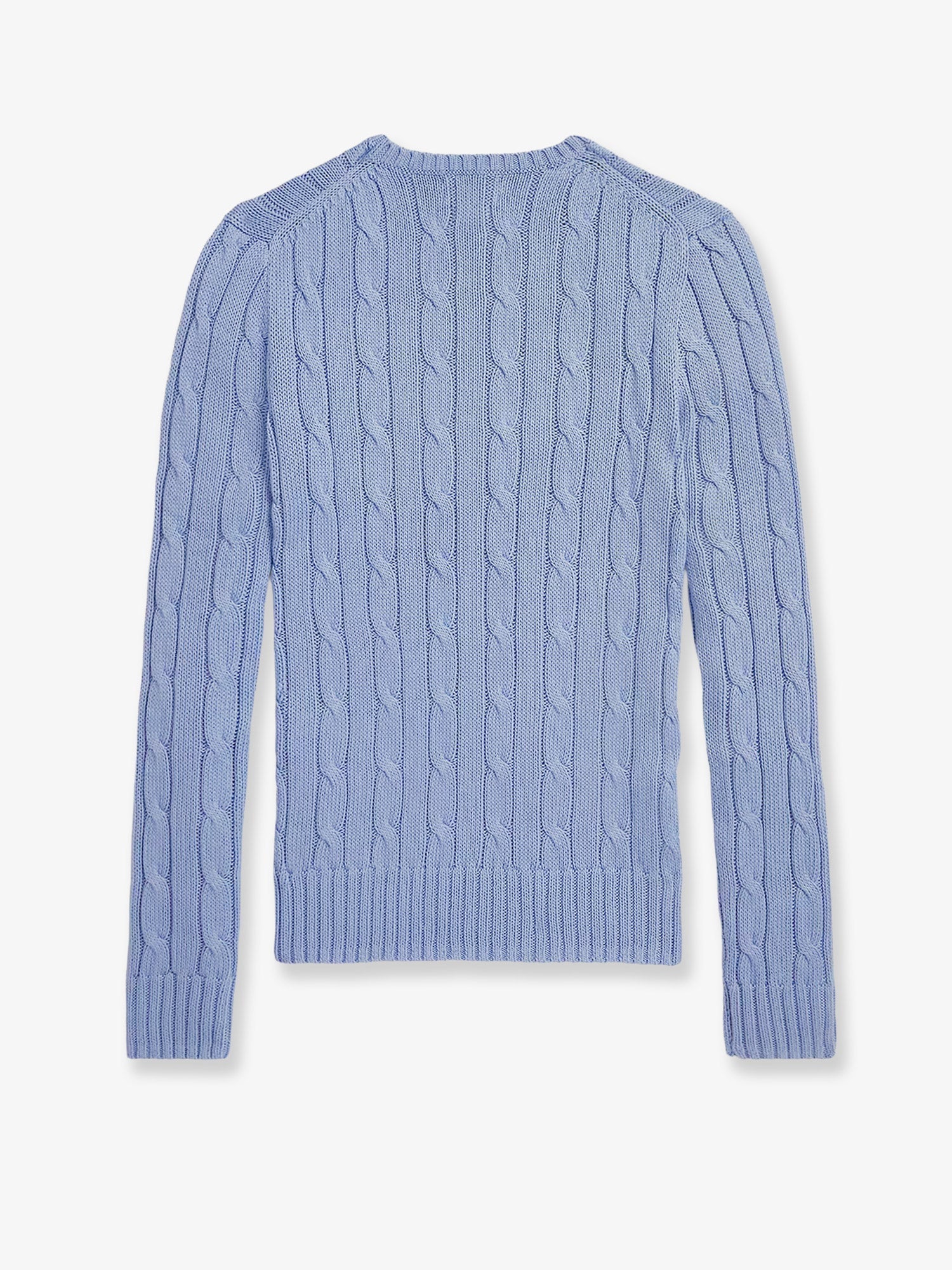 Polo Ralph Lauren Cotton Sweater With Embroidered Logo On The Front
