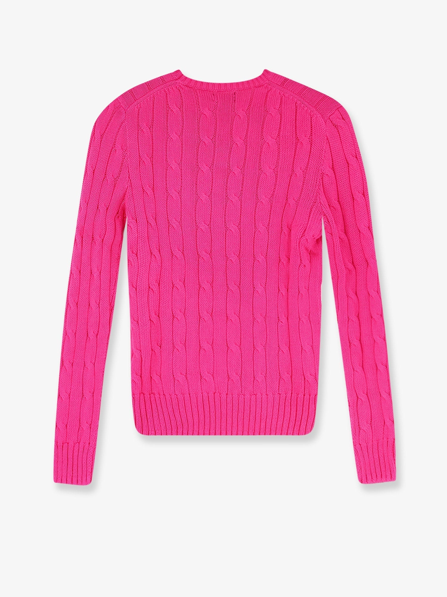 Polo Ralph Lauren Cotton Sweater With Embroidered Logo On The Front