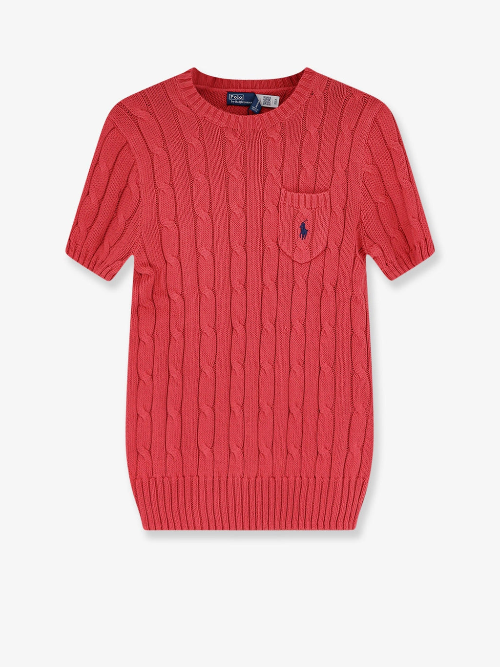 Polo Ralph Lauren Cotton Sweater With Contrasting Embroidered Logo