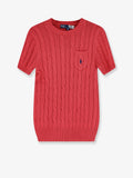 Polo Ralph Lauren Cotton Sweater With Contrasting Embroidered Logo
