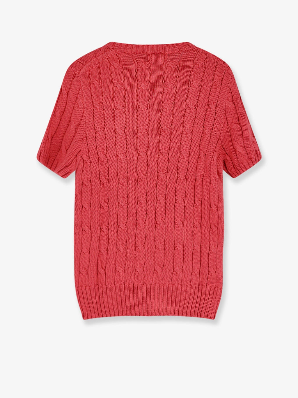 Polo Ralph Lauren Cotton Sweater With Contrasting Embroidered Logo