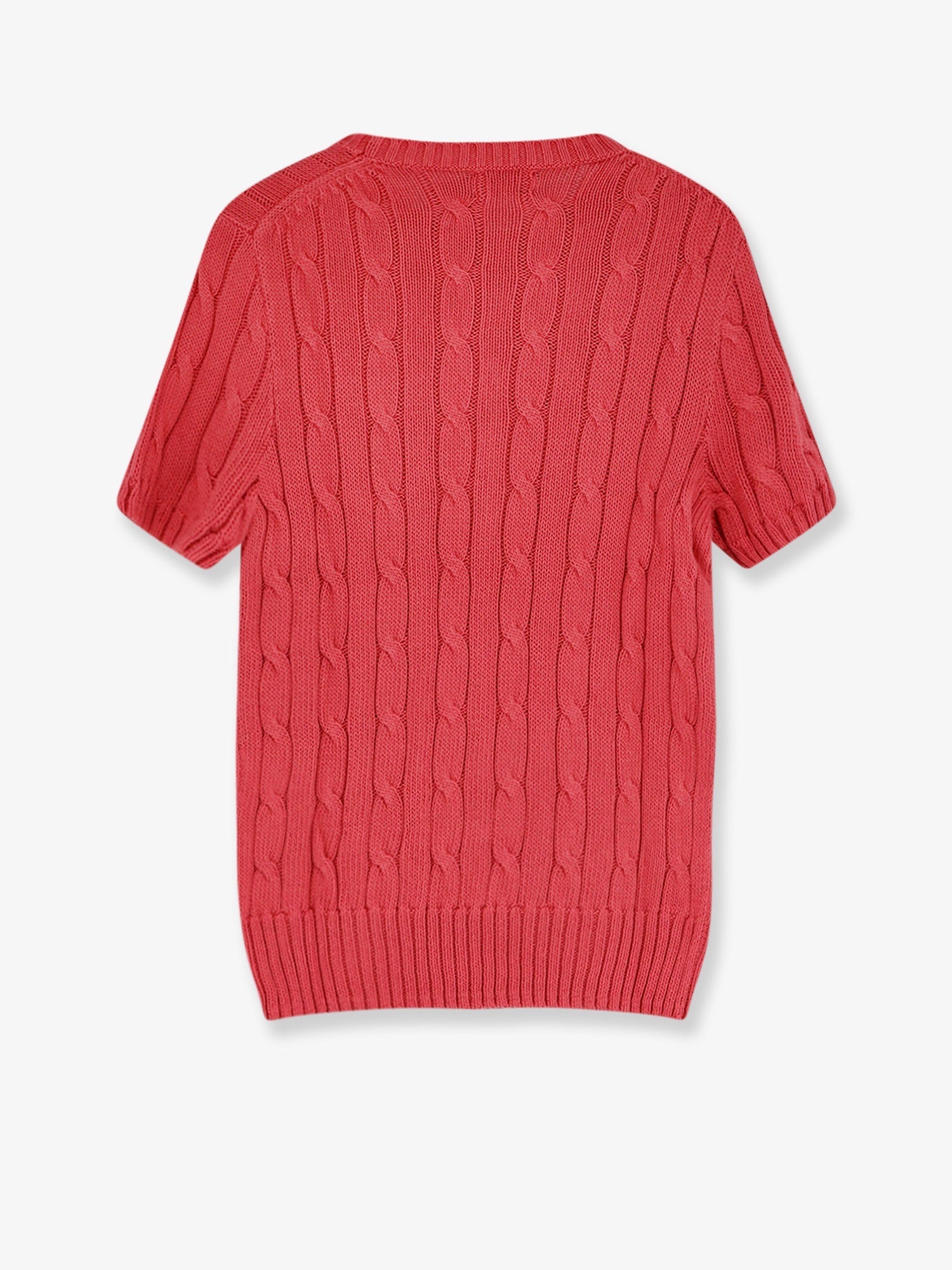 Polo Ralph Lauren Cotton Sweater With Contrasting Embroidered Logo