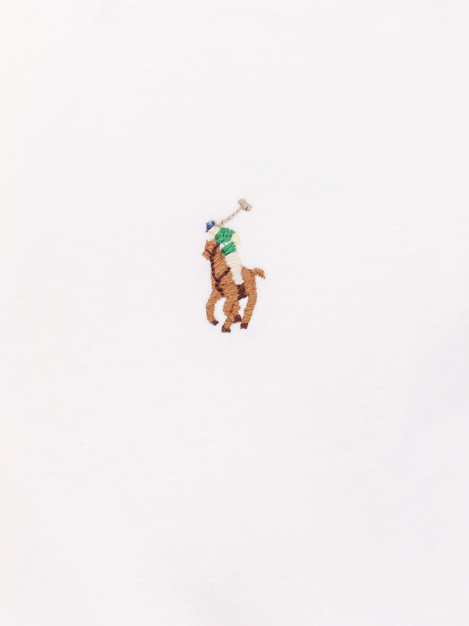 Polo Ralph Lauren Cotton T-Shirt With Logo Embroidery
