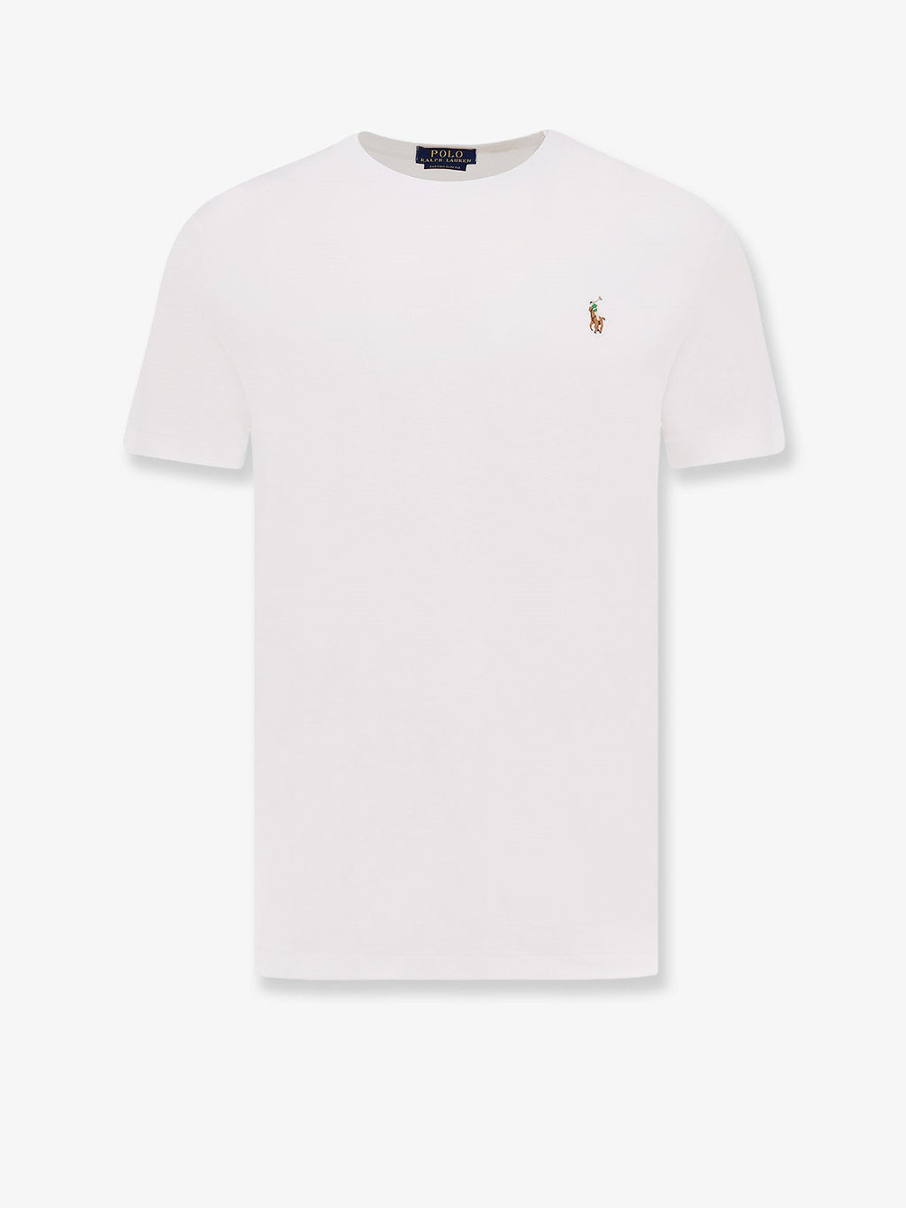 Polo Ralph Lauren Cotton T-Shirt With Logo Embroidery