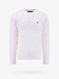 Polo Ralph Lauren Cable Knit Sweater With Iconic Embroidery