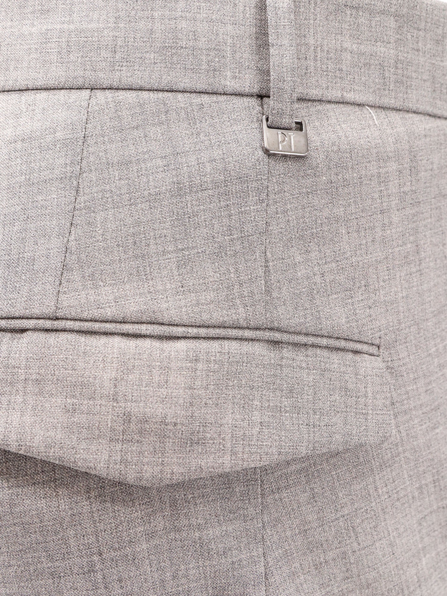 Pt Torino Stretch Virgin Wool Trousers