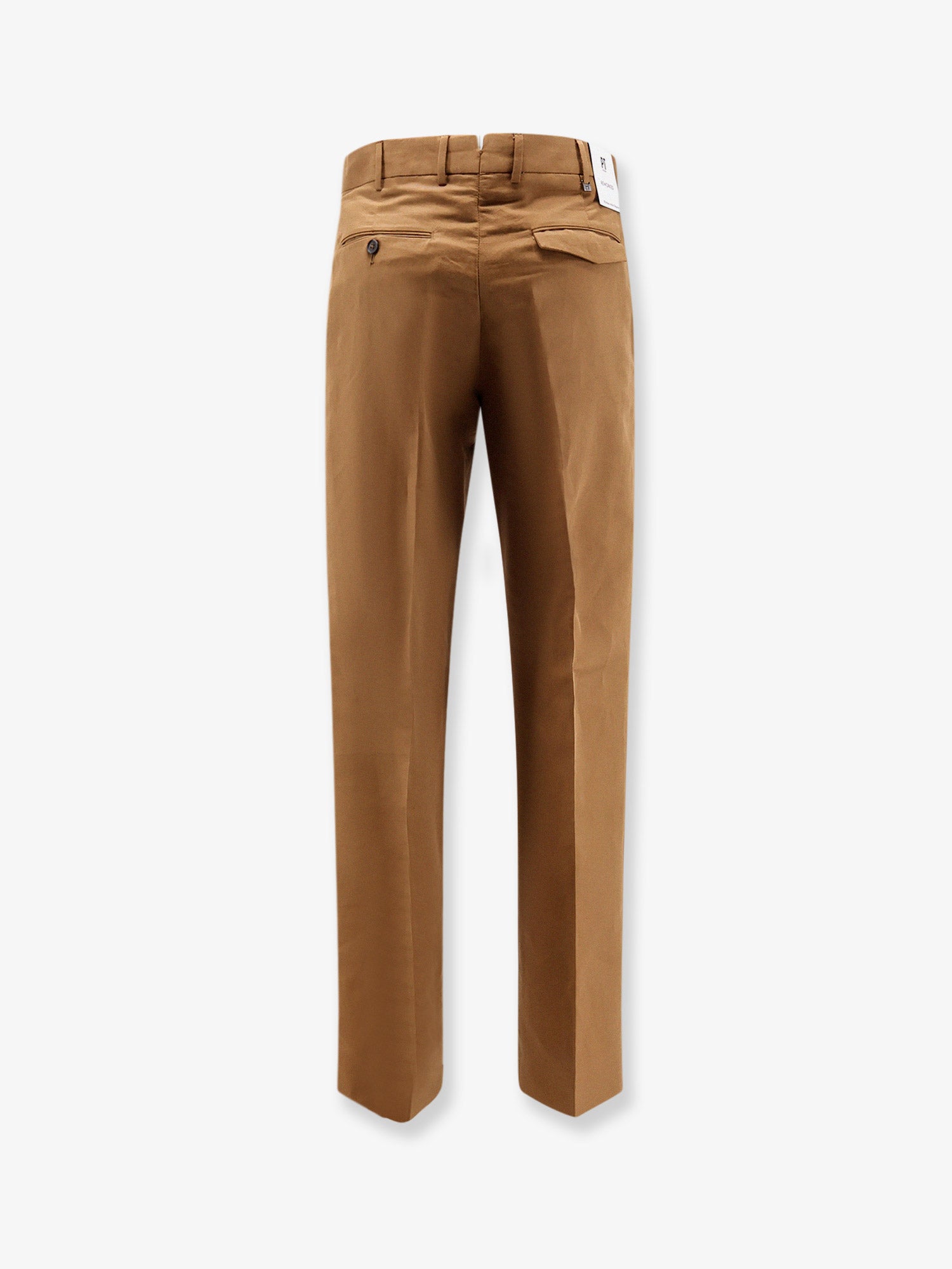 Pt Torino Michael Reworked Linen And Cotton Trousers