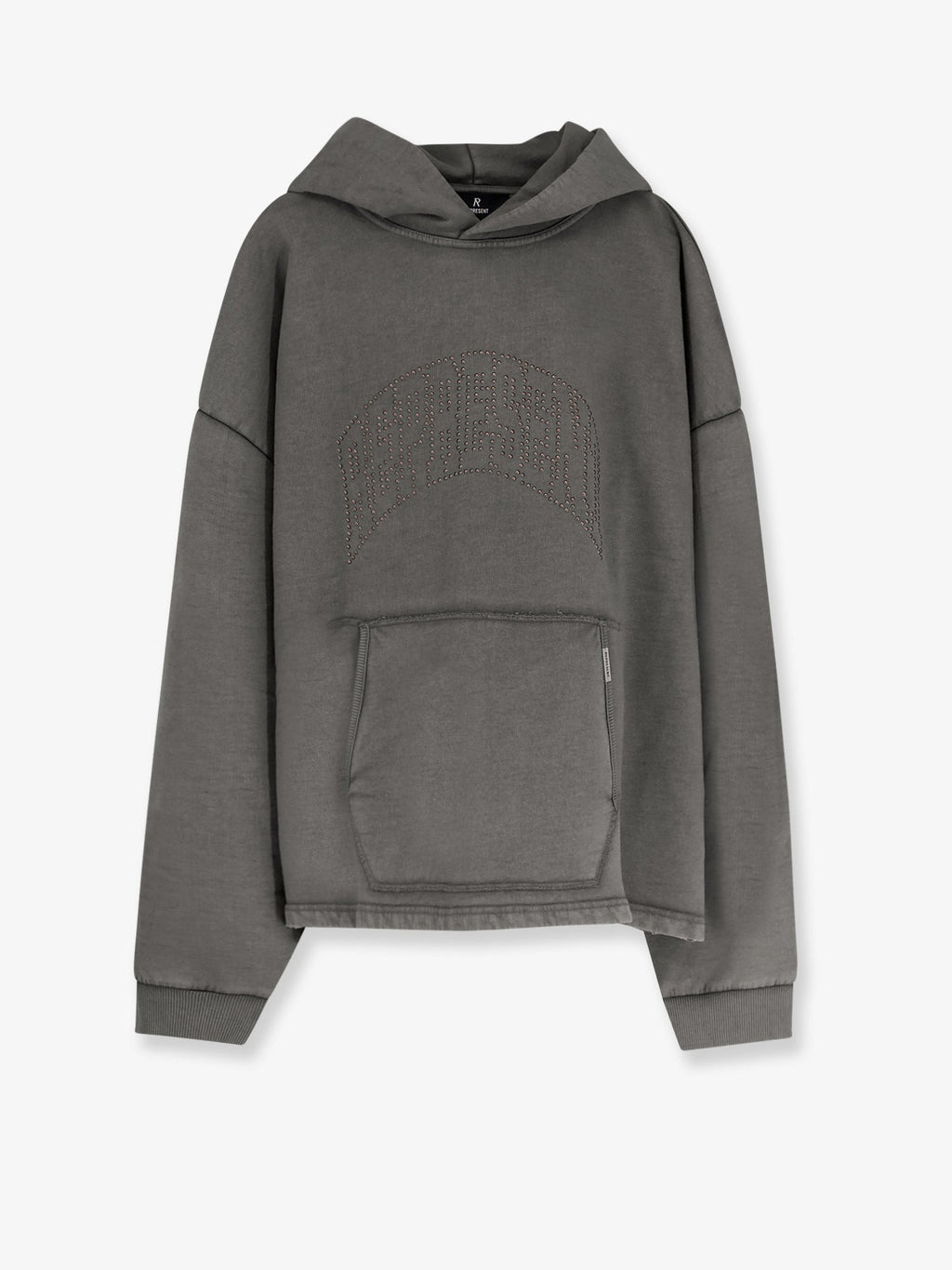 Represent Represent Embellished Hoodie Cotton Sweatshirt