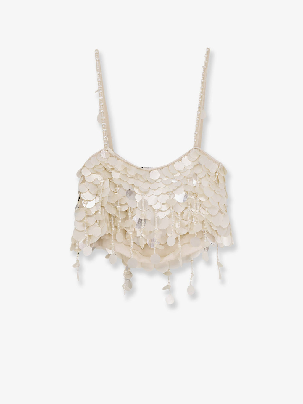 Retrofete Eudora Top With Macro-Sequins