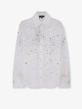 Retrofete Eugenia Shirt With All-Over Rhinestone Details