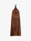 Retrofete Amberley Pleated Dress