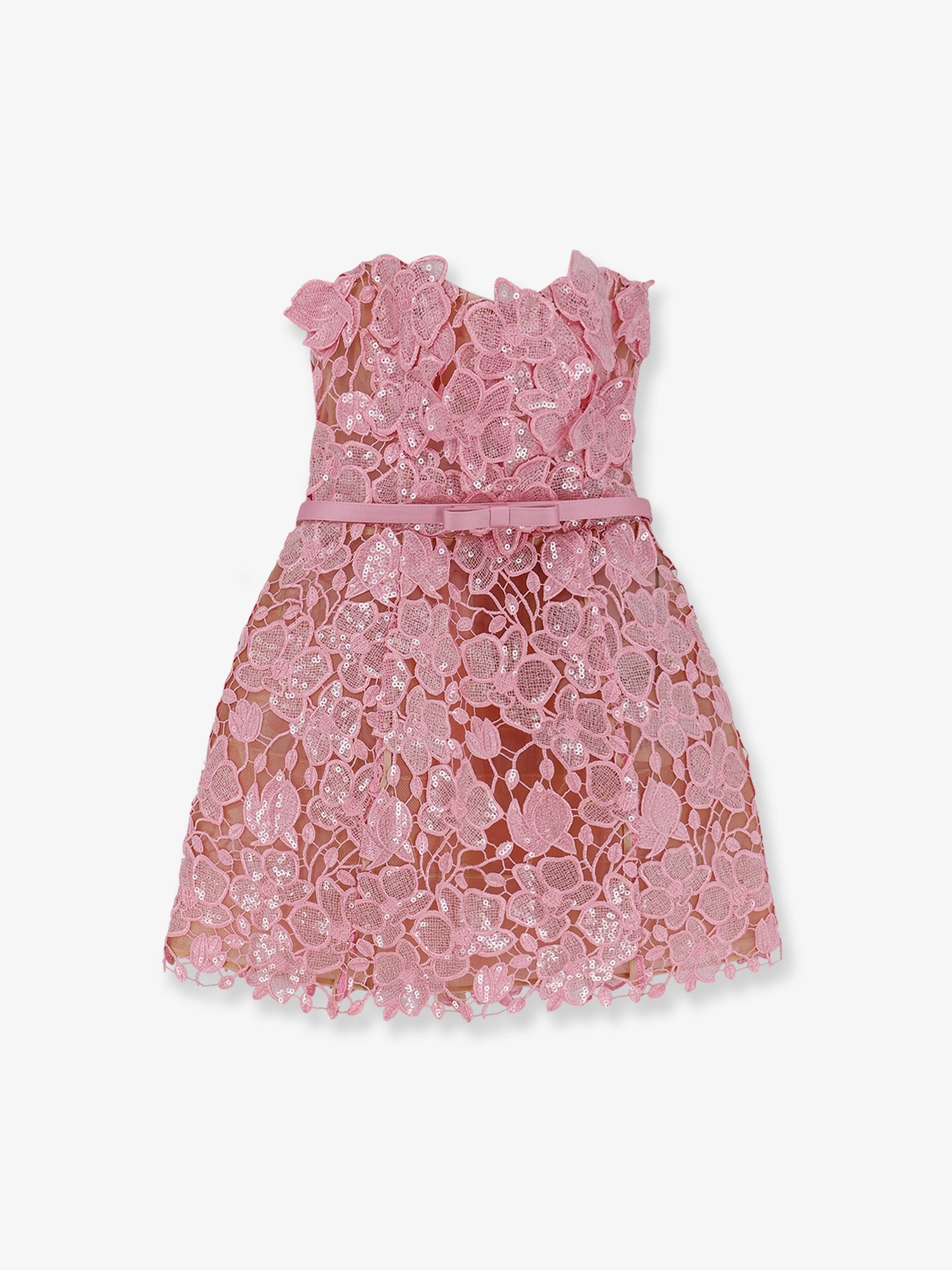 Retrofete Novalie Mini Dress With Satin Belt