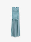 Retrofete Stretch Fabric Adele Long Dress