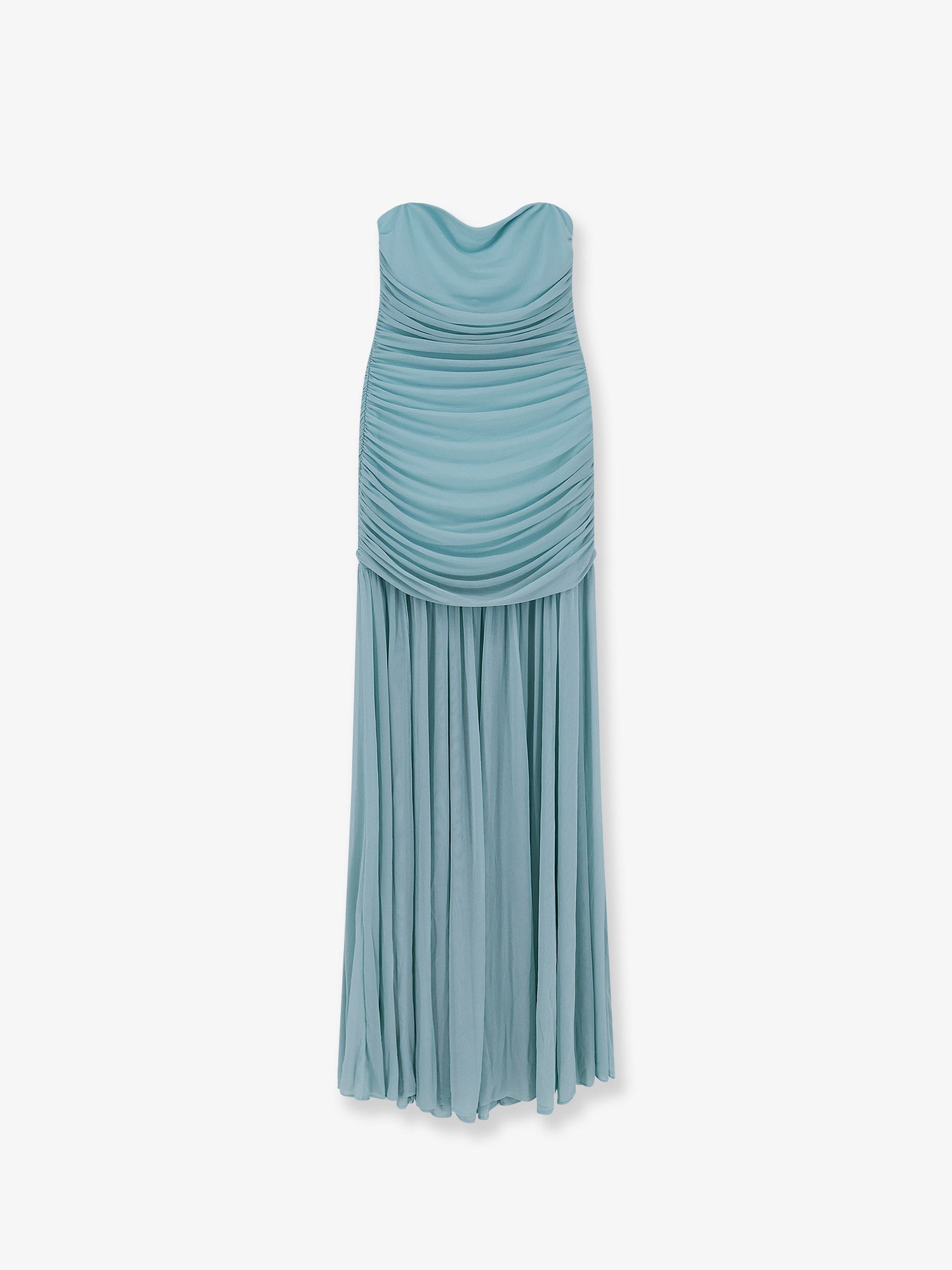 Retrofete Stretch Fabric Adele Long Dress