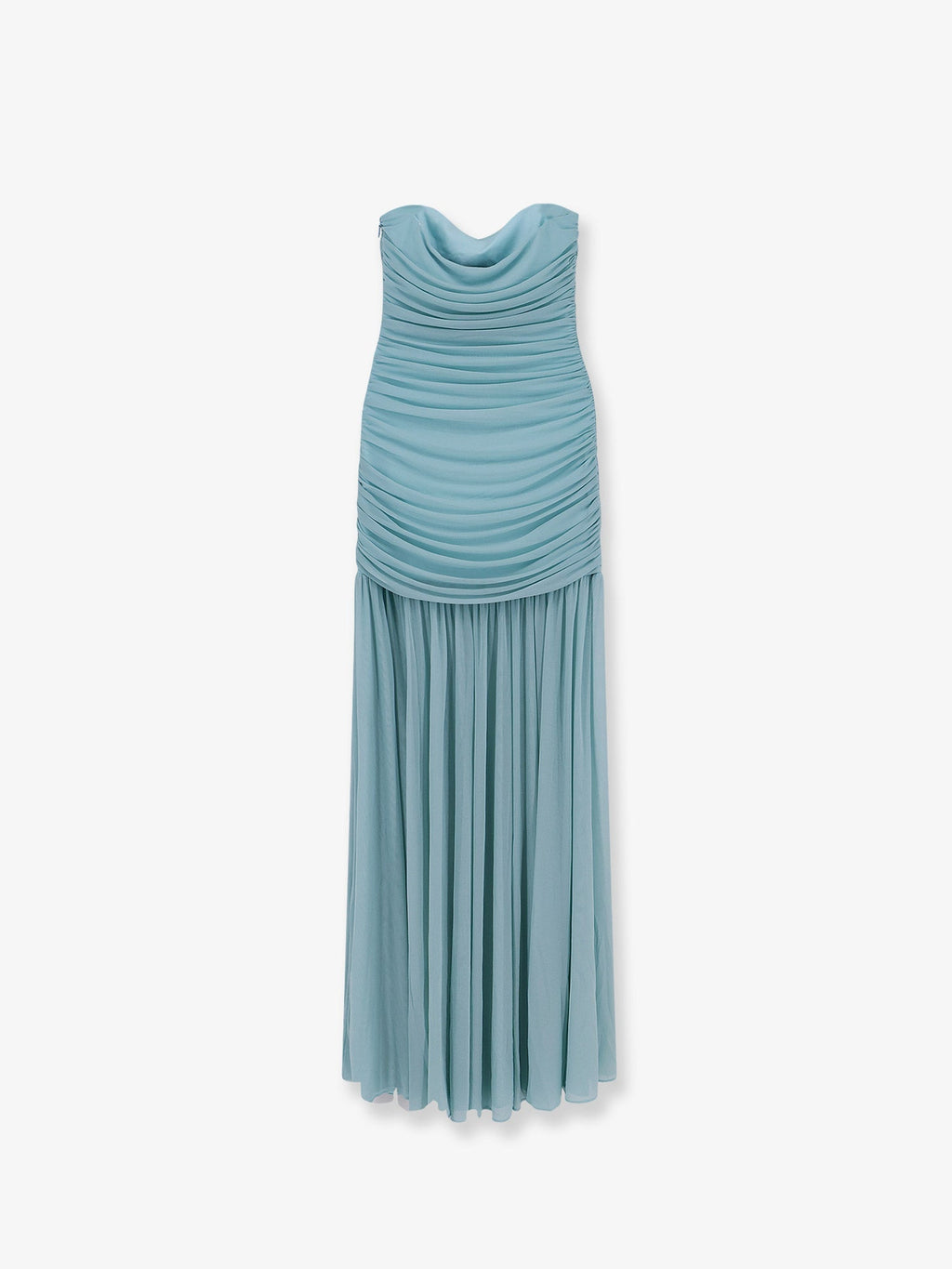 Retrofete Stretch Fabric Adele Long Dress