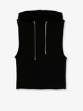 Rick Owens Sleeveless Organic Cotton Sweatshirt