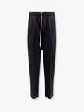 Rick Owens Drawstring Long Certified Virgin Wool Trousers