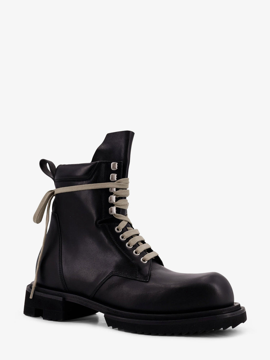 Rick Owens Leather Sneakers